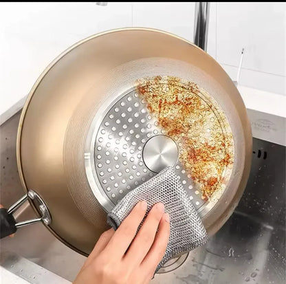 Paños Metálicos Multiuso de Limpieza SteelClean