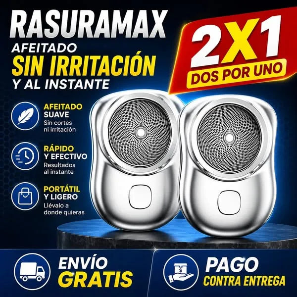 Rasuramax - Logra un afeitado perfecto desde la primera pasada